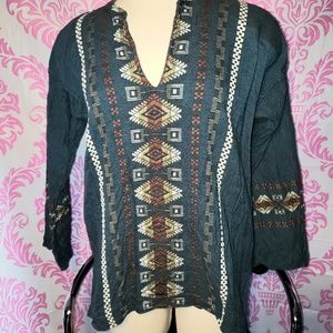 Handmade Mexican Tunic Top